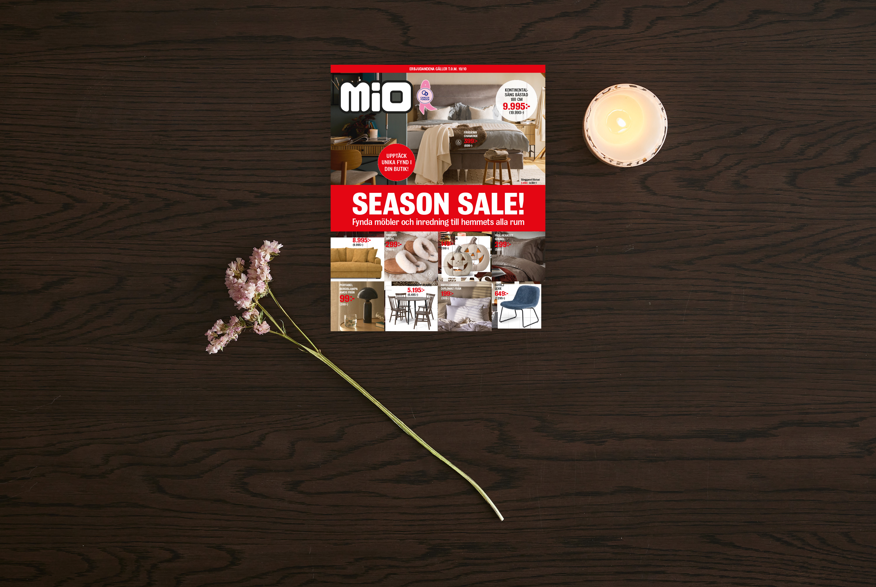 Kampanjblad för season sale