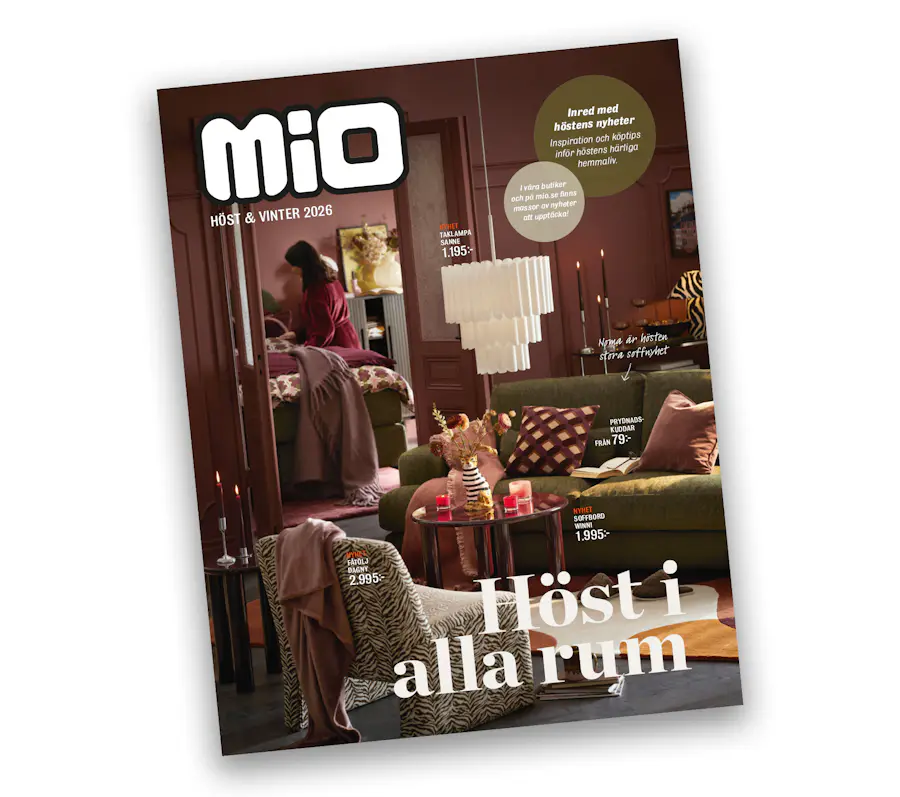 Mios katalog för hösten 2026