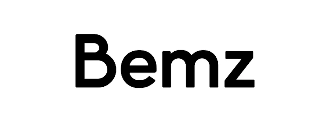 Logotyp för möbelöverdragsföretaget Bemz