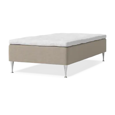 en beige ramsäng