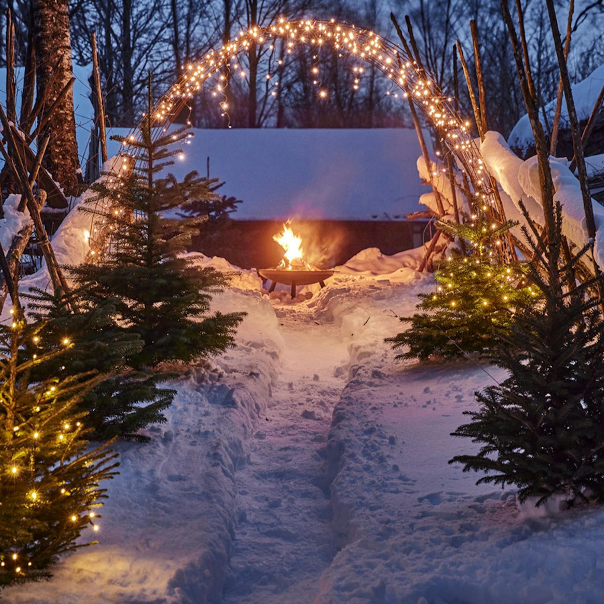 Julbelysning utomhus och inomhus Mio