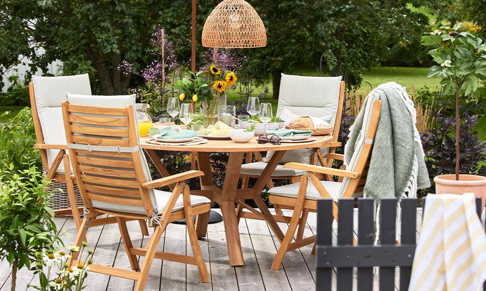 20 i värdebevis vid köp av utemöbler Mio