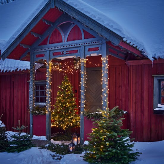 Julbelysning utomhus och inomhus Mio