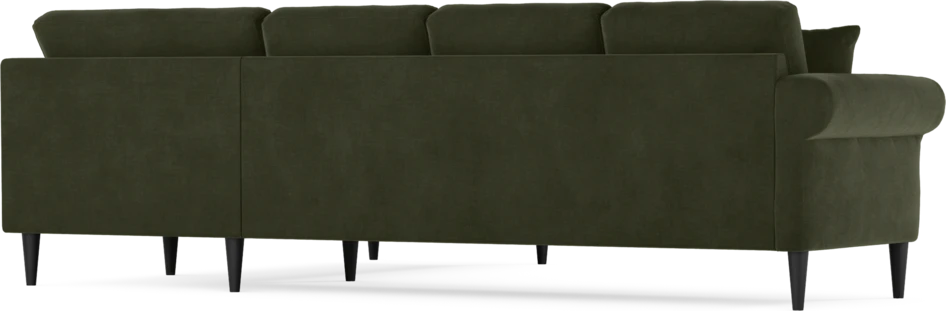 Eden - Hörnsoffa, 3+2-sits - Grön