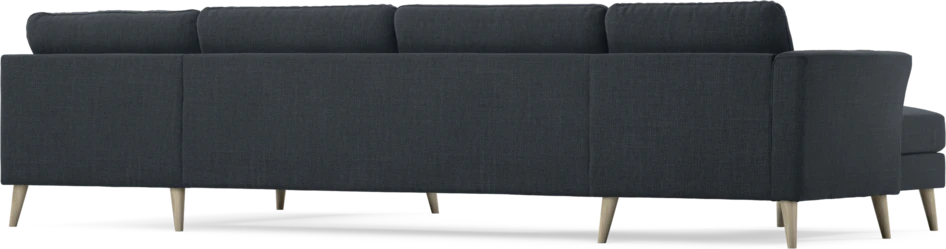 Bridge - 3-sits soffa med schäslong vänster och divan höger - Blå