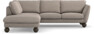 Madison Lux - 2-sits soffa med divan vänster - Beige