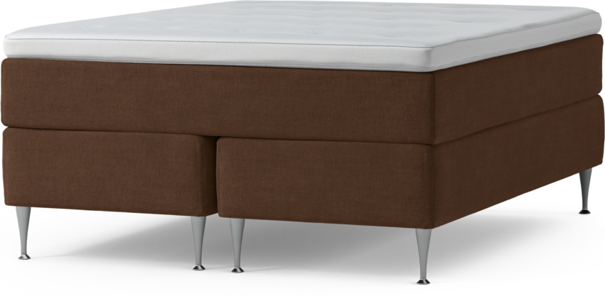 Delux Dream - Kontinentalsäng, dubbelsäng med bäddmadrass och sängben