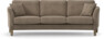 Eden - 3-sits soffa svängd - Brun