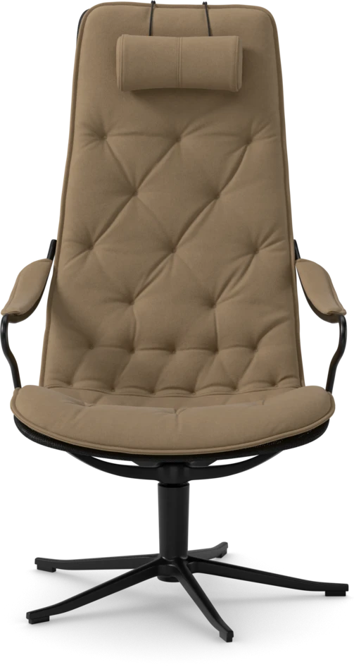 Moore - Fåtölj hög rygg - Beige