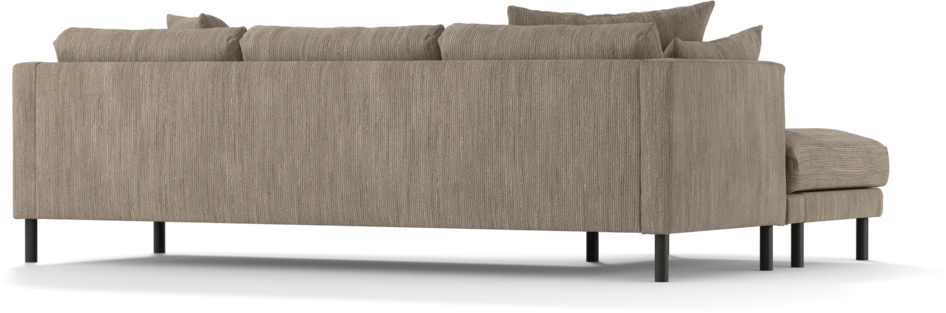 Harper - 4-sits med schäslong vänster - Beige