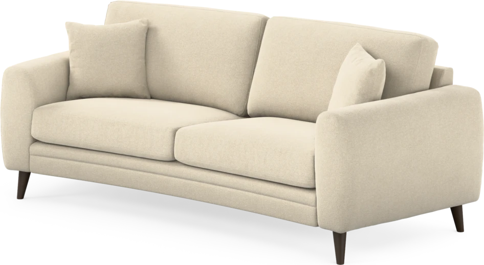 Eden - 2,5-sits soffa svängd - Beige