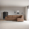 Friday - 2,5-sits soffa med divan höger - Orange