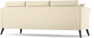 Eden - 3-sits svängd - Beige