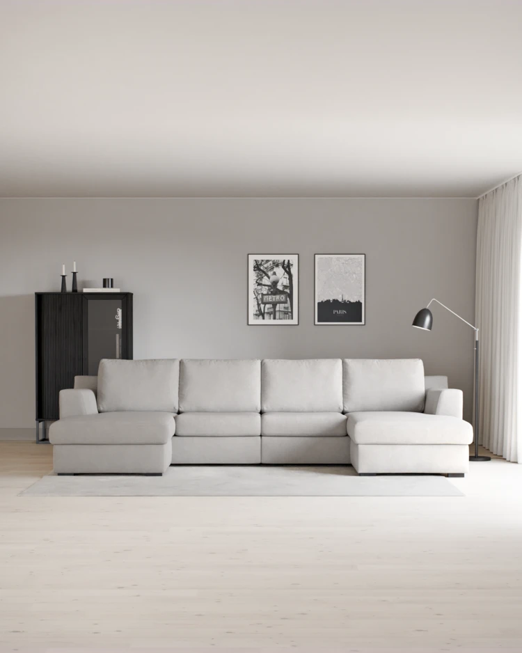 Friday - 2-sits soffa med två schäslonger - inspiration