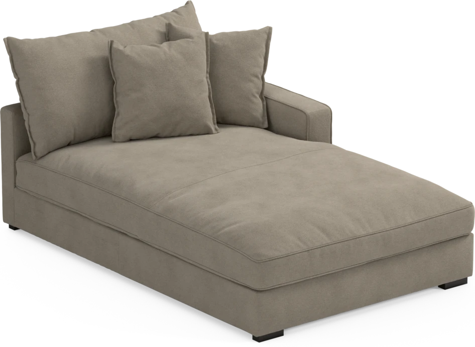 Rossi - Schäslong höger - Beige