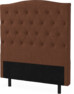Delux Välvd - Sänggavel, 90-210 cm