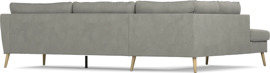 County - 2,5-sits soffa med divan vänster - Grå