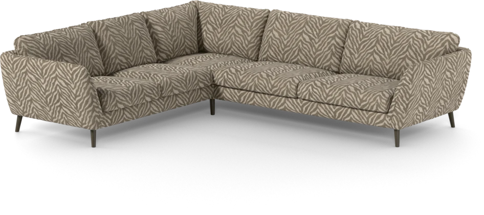 Madison Lux - Hörnsoffa 2+3-sits, hörn 1 - Brun