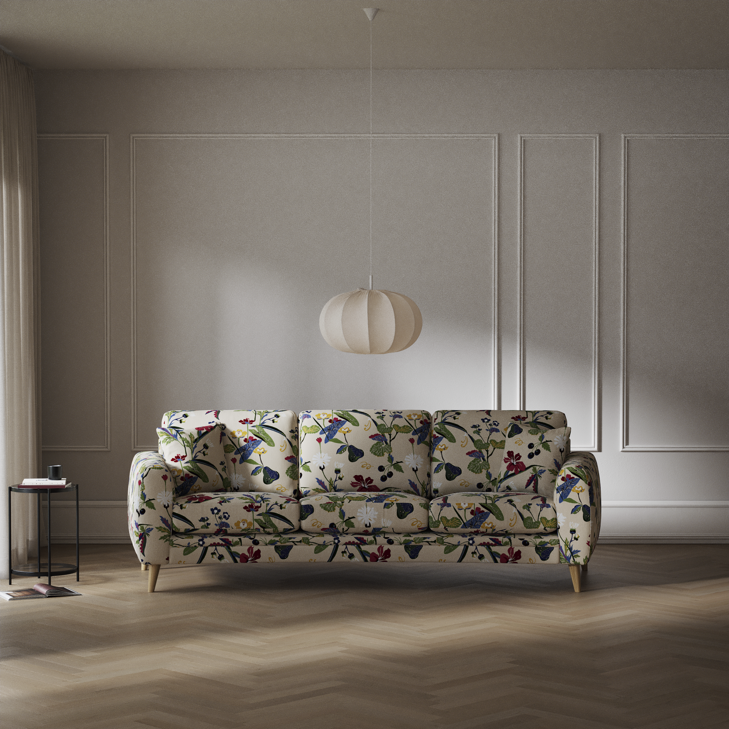 Eden - 3-sits soffa svängd - inspiration