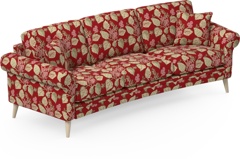 Eden - 3-sits soffa svängd - Flerfärgad
