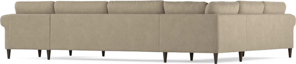 Bridge - Hörnsoffa, 2+3-sits med schäslong höger - Beige