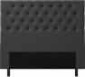 Delux Pikerad XL - Sänggavel, 90-210 cm - Grå