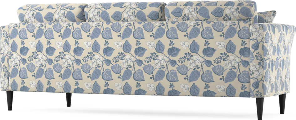 Eden - 3-sits soffa svängd - Flerfärgad