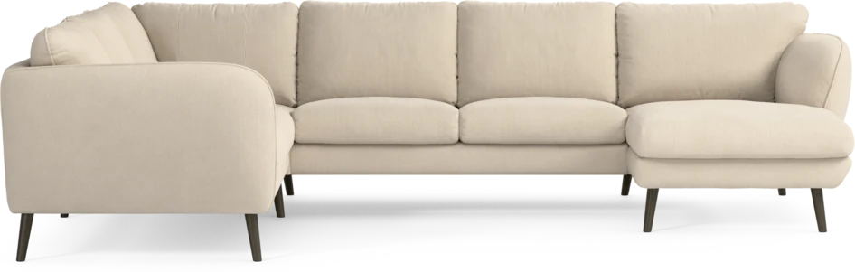 Madison Lux - Hörnsoffa med schäslong höger - Beige