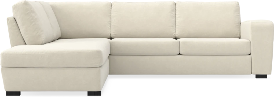 Friday - 2,5-sits soffa med divan vänster - Beige