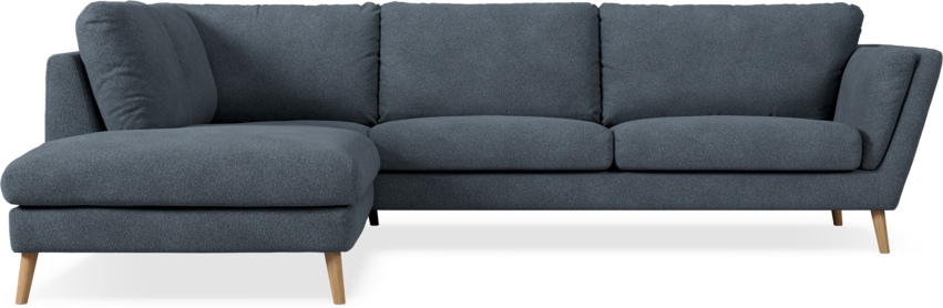 Madison Lux - 3-sits soffa med divan vänster - Vit