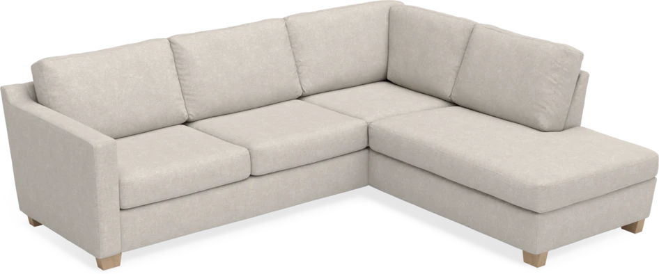 Friday - 2,5-sits soffa med divan höger - Grå