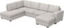 Friday - 3-sits soffa med divan vänster och schäslong höger - Grå