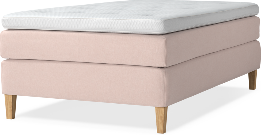 Delux Sense - Kontinentalsäng, enkelsäng 120 cm med bäddmadrass