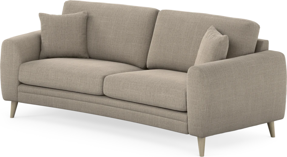 Eden - 2,5-sits soffa svängd - Beige