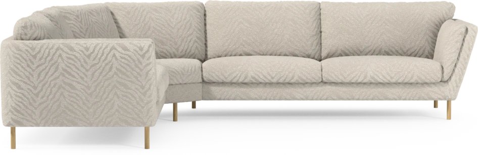 Madison Lux - Hörnsoffa 2+3-sits, hörn 2 - Vit