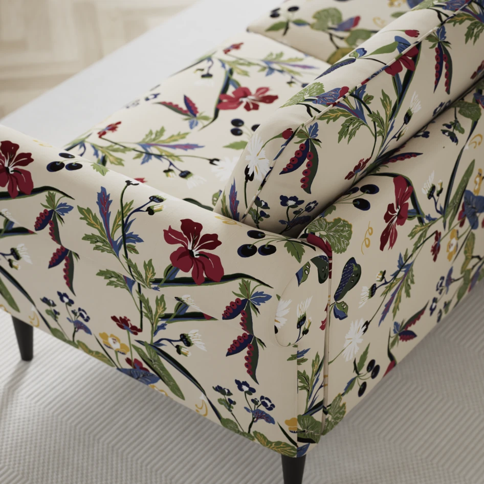 Bridge - Hörnsoffa, 2+3-sits - Flerfärgad