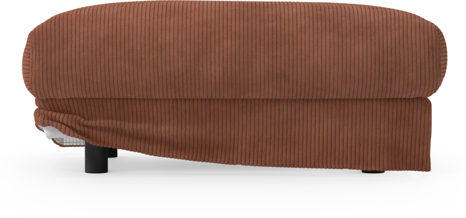 Cherrie Klädsel - Klädsel till fotpall 110 - Orange