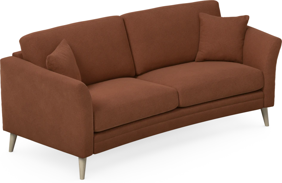 Eden - 2,5-sits soffa svängd - Orange