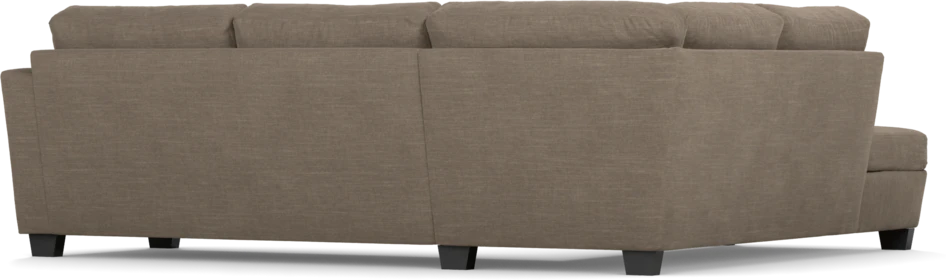 Friday - 2,5-sits soffa med divan vänster - Brun