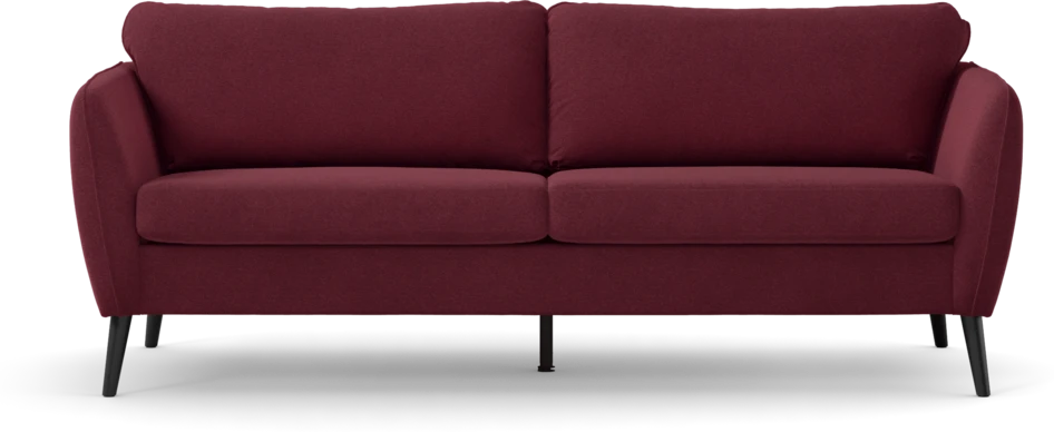 County - 2,5-sits soffa - Röd