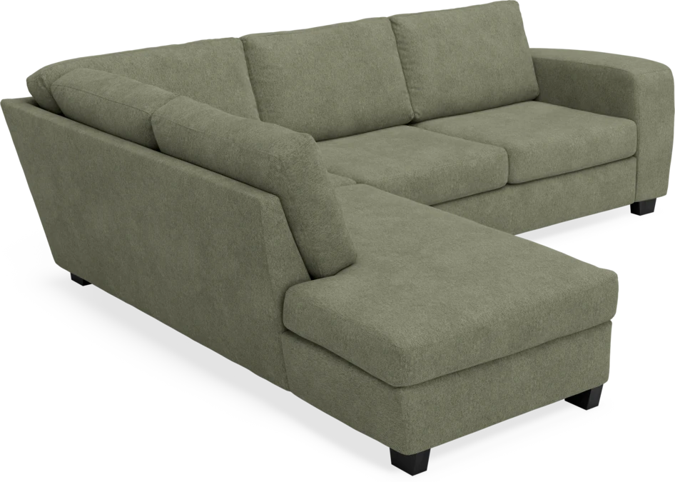 Friday - 2,5-sits soffa med divan vänster - Vit