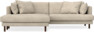 Harper - 4-sits med schäslong XL vänster - Beige