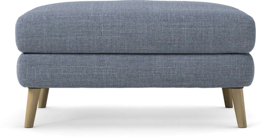 Madison Klädsel - Klädsel till fotpall - Blå