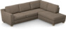 Friday - 2,5-sits soffa med divan höger - Brun