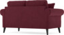 Eden - 2-sits soffa - Röd