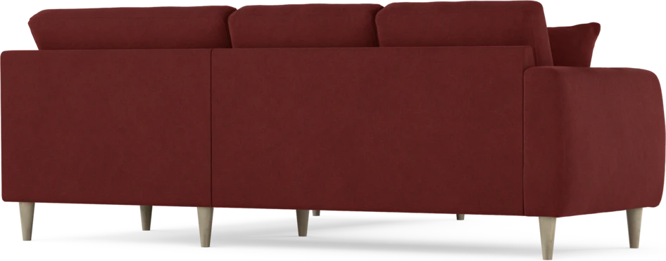 Eden - Hörnsoffa, 2+2-sits - Röd