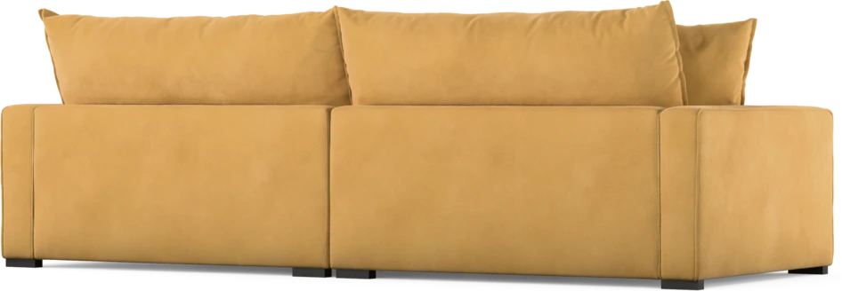 Rossi - 4-sits soffa - Gul