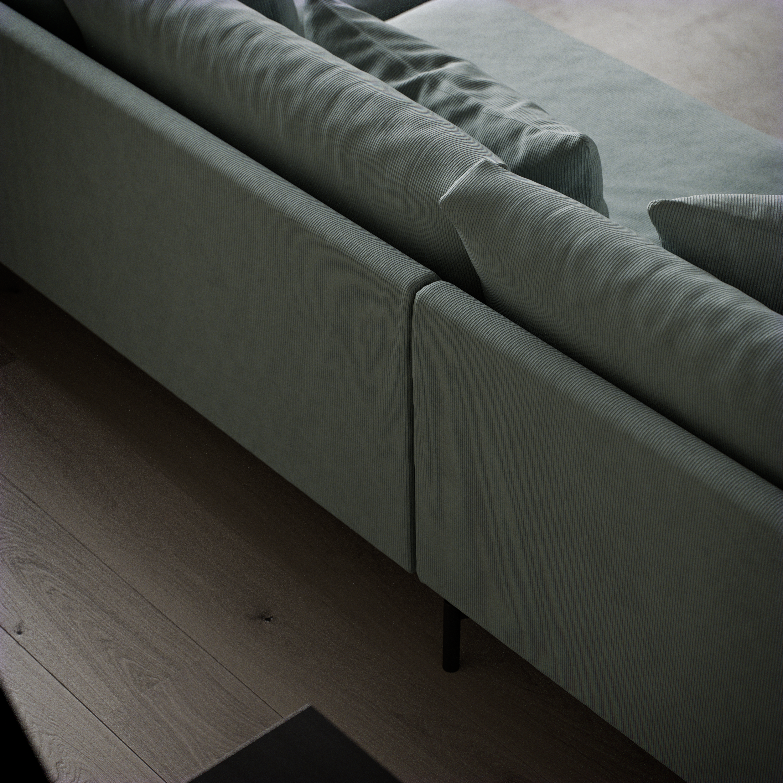 Harper - 3-sits soffa med divan vänster - inspiration