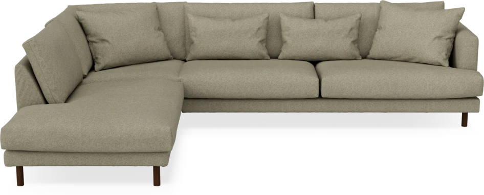 Harper - 3-sits soffa med divan vänster - Beige