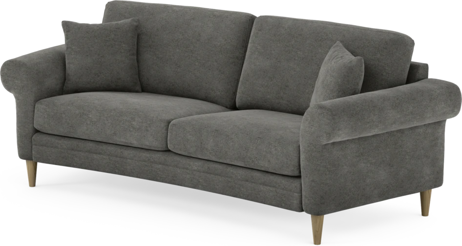 Eden - 2,5-sits soffa svängd - Grå